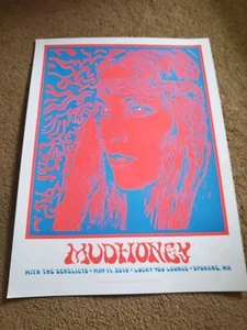 Mudhoney With The Derelicts May 11 2019 Gog Poster Show Print Nathaniel Deas - Picture 1 of 5