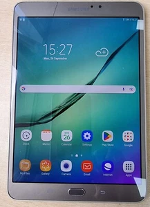 Samsung SM-T713 Galaxy Tab S2 8" Tablet 32GB Gold (screen glass cracked) - Picture 1 of 4