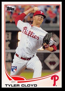 2013 Topps Tyler Cloyd RC Philadelphia Phillies #197