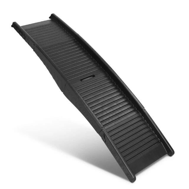 i.Pet FDR-D-ST-BK Portable Car Folding Pet Ramp - Black