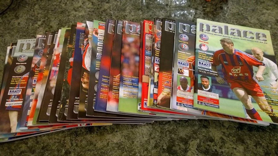 1999-00 Crystal Palace full set Homes - Image 1 of 1