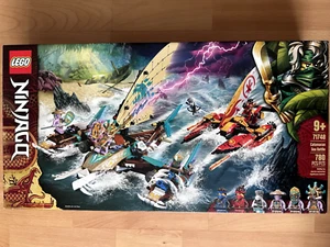 LEGO NINJAGO 71748 Catamarano Battaglia Mare NISB Costruzione Divertente per Bambini Età 9+ - Foto 1 di 2