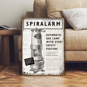 Vintage NCB Coal Board Miners Lamp Mining Lamp Advertising Sign - Picture 1 of 3