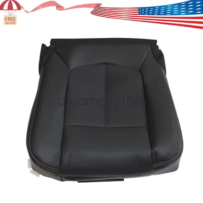 Parte inferior de pasajero para Ford F250 Super Duty 2011-16 cubierta de asiento de cuero perforado Foto 1 de 4