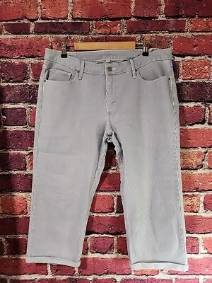 Pantalones cortos a rayas azules Levis talla 16 C90 Foto 1 de 4