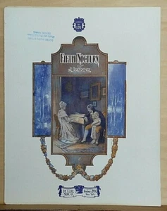 Fifth Nocturn - 1912 großformatige Noten von J. Leybach, op. 52 - Bild 1 von 1