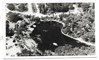 Real Photo Postcard -Silver Springs, Florida-Seen From The Air  Reprint