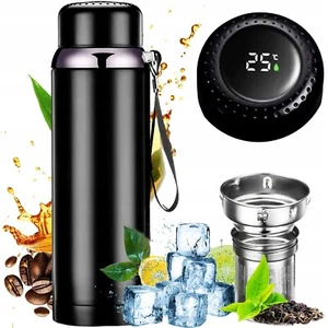 800ml Thermos Flask Vacuum Insulated Travel Water Bottle for Hot &Cold Tea Drink - Picture 1 of 9