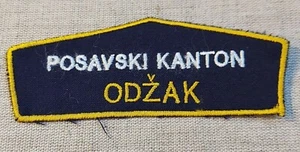 ARMEE der REPUBLIK BOSNIEN, ARMEEKORPS von R B&H, Posavina Cantona, Vintage Patch - Bild 1 von 2
