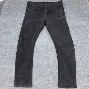 G Star Raw Jeans 36x36 (passt 39x33) schwarz Typ C Reißverschluss 3D Tapered Denim Stretch - Bild 1 von 14