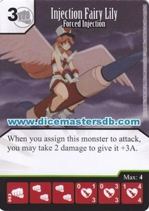 Injection Fairy Lily Forced Injection #053 - Yu-Gi-Oh! - Dice Masters - Picture 1 of 1