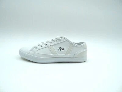 ZAPATOS JUVENILES LACOSTE SIDELINE 120 2 CUJ SYN BLANCOS TALLA 4 Foto 1 de 4