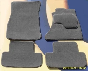 Car Mats for PORSCHE 996 TURBO 97 - 04 LEFT HAND DRIVE QUAILITY MID GREY - Picture 1 of 2