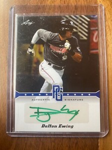 A42,147 - 2013 Leaf Perfect Game Autographs Blue #DE1 Dalton Ewing/25