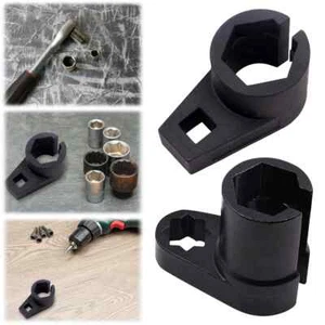 7/8 Inch/22mm Offset Oxygen Sensor Socket Wrench 3/8inch Drive O2 Remover Tool - Picture 1 of 10