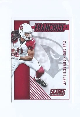 2016 Panini Score Football #29 Larry Fitzgerald Franchise Insert Cardinals - Image 1 of 2