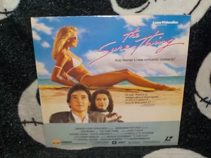 The Sure Thing Laserdisc LD John Cusack Daphne Zuniga Rob Reiner Free Ship $50 - Picture 1 of 2