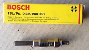 Bougie de préchauffage BOSCH 0 250 200 068 - 0250200068 - Citroën Peugeot Fiat - Imagen 1 de 1