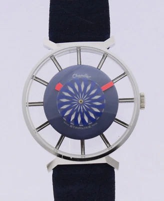 RELOJ CHANDLER COCKTAIL MISTERIOSO DIAL CROMADO HOMBRE - aprox.60/70 J Foto 1 de 4