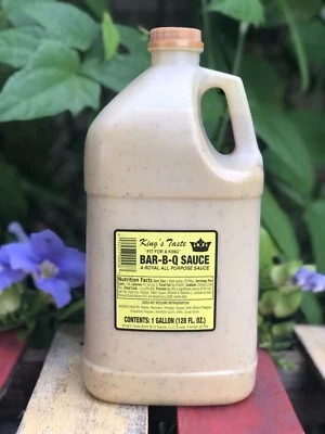 KING'S TASTE BBQ SAUCE King’s Taste Bar-B-Q Sauce 1-Gallon Eustis, FL The Original BBQ Sauce Recipe