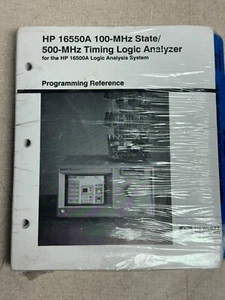 HP / Agilent 16550-90902 Programming Reference For HP 16500A Logic Analysis Sys - Picture 1 of 3