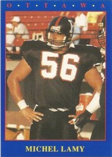 1990 JOGO CFL IRV DAYMOND OTTAWA ROUGH RIDERS #157 (UNI OF WESTERN ONTARIO)