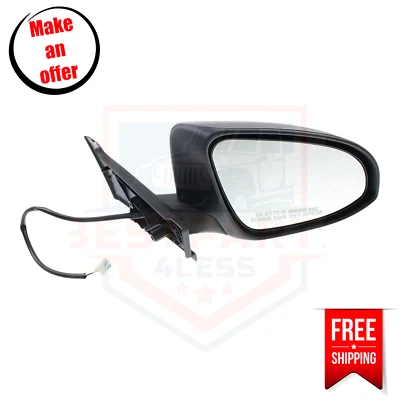 Kool Vue TY29ER Mirror Power Glass Right Side for 2012-2014 Toyota Yaris - Изображение 1 из 4