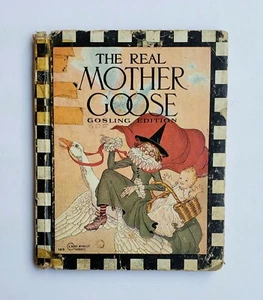 THE REAL MOTHER GOOSE ~GOSLING EDITION~ VINTAGE 1939 BOOK  - Bild 1 von 12