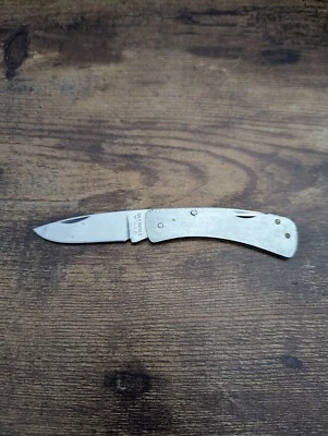 Pocket Knife Blade UTICA STAINLESS Lockback Knife Maker - Image 1 of 4