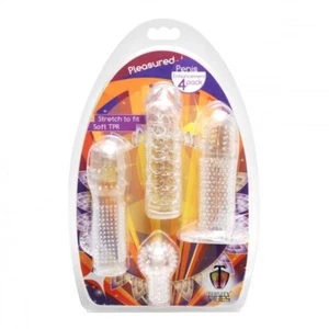 3 Piece Silicone Erection Enhancer Penis Rings Trinity Vibes Erectile Dysfunctio - Picture 1 of 8