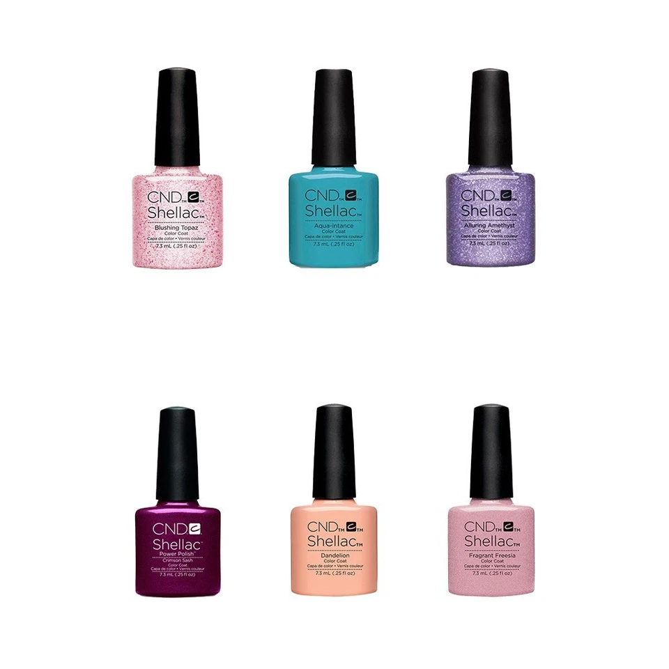 CND Shellac UV/LED Gel Nail Polish 7.3ml ~ 40 AVAILABLE SHADES ~ CLEARANCE