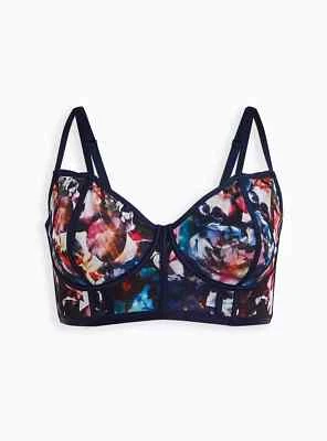 Torrid Plus size Simply Mesh Strappy Underwire Bra Women Size 4 - Image 1 of 4