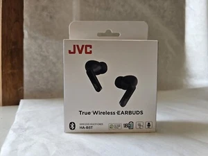 BRAND NEW JVC True Wireless Earbuds HA-B5T Black Wireless Headphones Bluetooth  - Picture 1 of 6