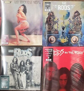 Rods set of 4 colored vinyl lps in the raw let them eat metal s/t heavier Thou - Picture 1 of 7
