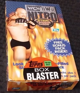 1999 Topps WCW nWo Wrestling Card Blaster BOX ONLY Rare Collectors No Cards VG! - Picture 1 of 1