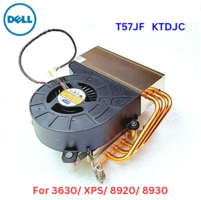 NEW Dell Precision 3630 XPS 8920 8930 Heatsink & Fan T57JF KTDJC 0T57JF 0KTDJC - Image 1 of 4