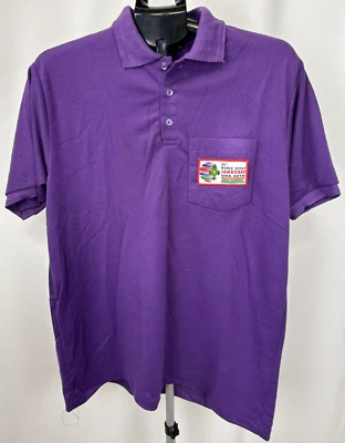 24th World Scout Jamboree 2019 USA Polo Shirt XL Indian Contingent Purple BSA - Image 1 of 2