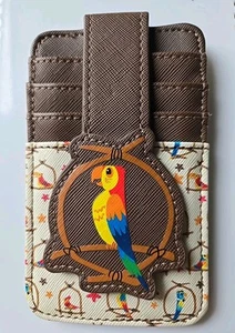 Disney Rare Enchanted Tiki Room RFID Blocking Card Holder ID Storage Wallet - Picture 1 of 3