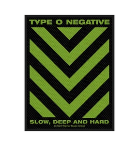 TYPE O NEGATIVE - 'Slow, Deep & Hard' Patch - Picture 1 of 1