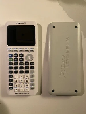 Texas Instruments TI-84 Plus CE Graphing Calculator - White - Image 1 of 4