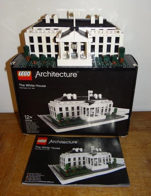 Boite Légo Architecture Maison Blanche 21006 100% Complète avec Notice et Boite - Photo 1/4