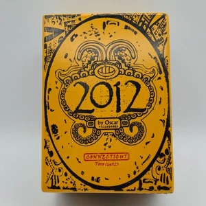 Caja de cigarros OSCAR VALLADARES 2012 Connecticut 5x7x3,5 madera amarillo negro - Imagen 1 de 12