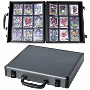 Carpeta Azamou Toploader para tarjetas coleccionables, estuches rígidos, tiene capacidad para 180 Toploaders,... - Imagen 1 de 5