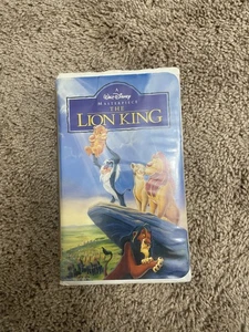 Vintage The Lion King VHS Walt Disney 1994 Animated Movie Masterpiece Classic Ta - Picture 1 of 3