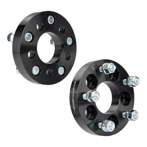 2x 5x100 to 5x114.3 Durable Wheel Adapter 12x1.5 64.1mm 1" For Corolla 12-18 - Picture 1 of 13