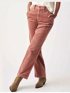 Pantalón Faherty Endless Algodón Orgánico Recto Pana Brownie Óxido Talla 29 Usado en Excelente Condición - Imagen 1 de 14