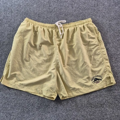 Tommy Bahama Relax Swim Trunks Mens Size 2XL Yellow Lined Drawstring READ - Image 1 of 4