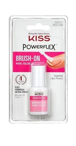 Kiss Powerflex Brush-On Nagelkleber Halt repariert Brüche & Risse sofort - 5g - Bild 1 von 1