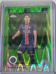 Topps Chrome Uefa Club Competitions 2024/25 - Kang-in Lee - PSG - 040/125 - Bild 1 von 2