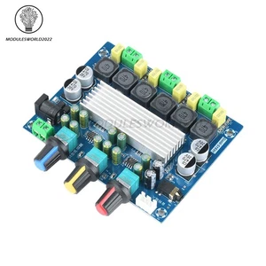 DC 8-24V Stereo Amplifier Board 50W*2+100W TPA3116D2 Class 2.1 Channel Audio AMP - Picture 1 of 19